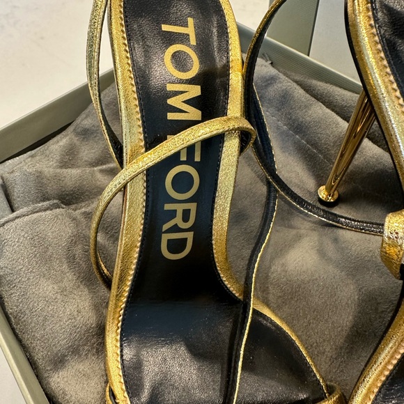 Tom ford gold lock heels - Picture 4 of 16